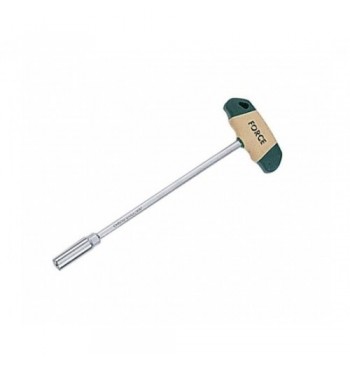 Ключ торцевой 10 мм Т-образной пластиковой ручкой FORCE 77430010